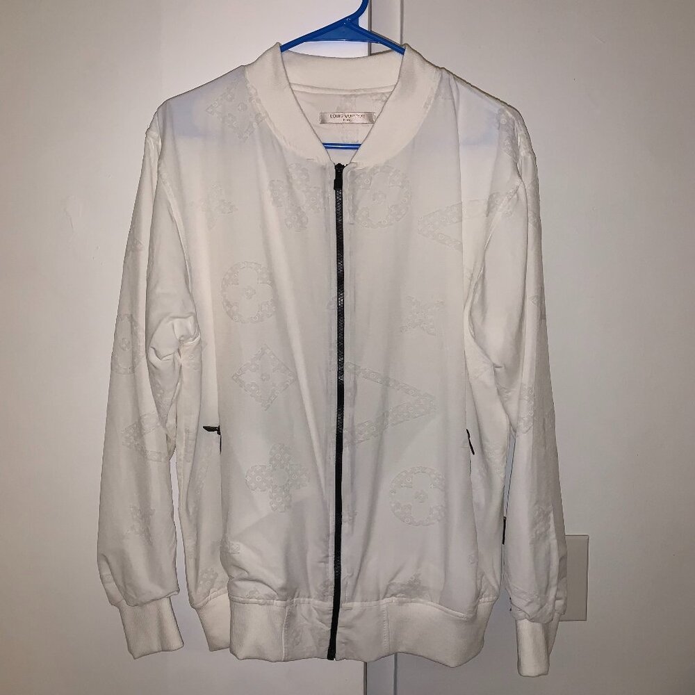 Louis Vuitton Men's Monogram Zip-up Jacket